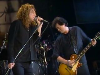 JIMMY PAGE & ROBERT PLANT — Last Live Ever in Paris, 1998